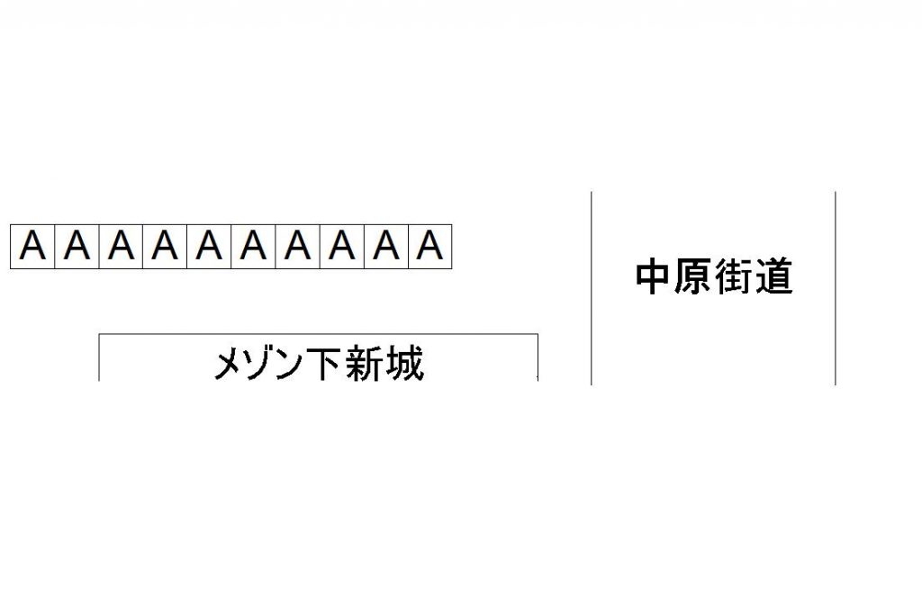 下新城TR配置図